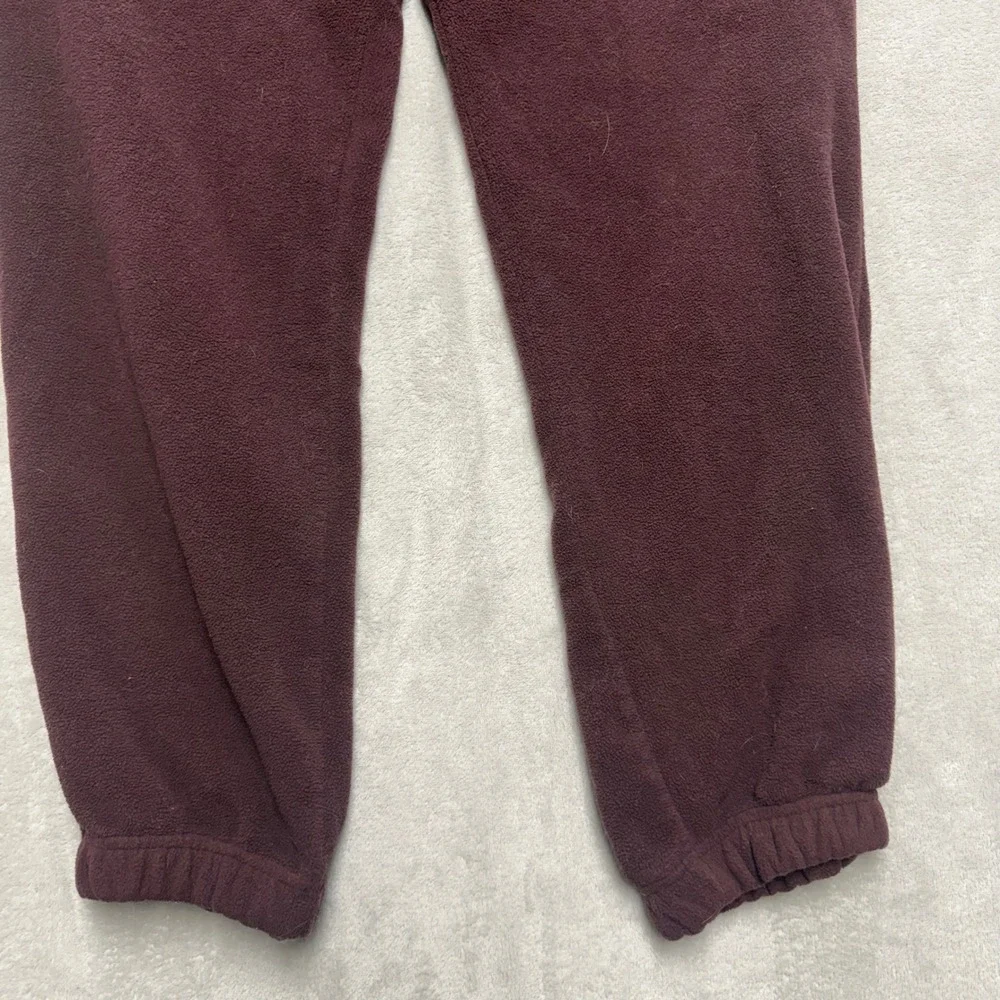 Nike SB Mens Polar Fleece Joggers Burgundy Maroon Belted Pants AQ8037-652 L